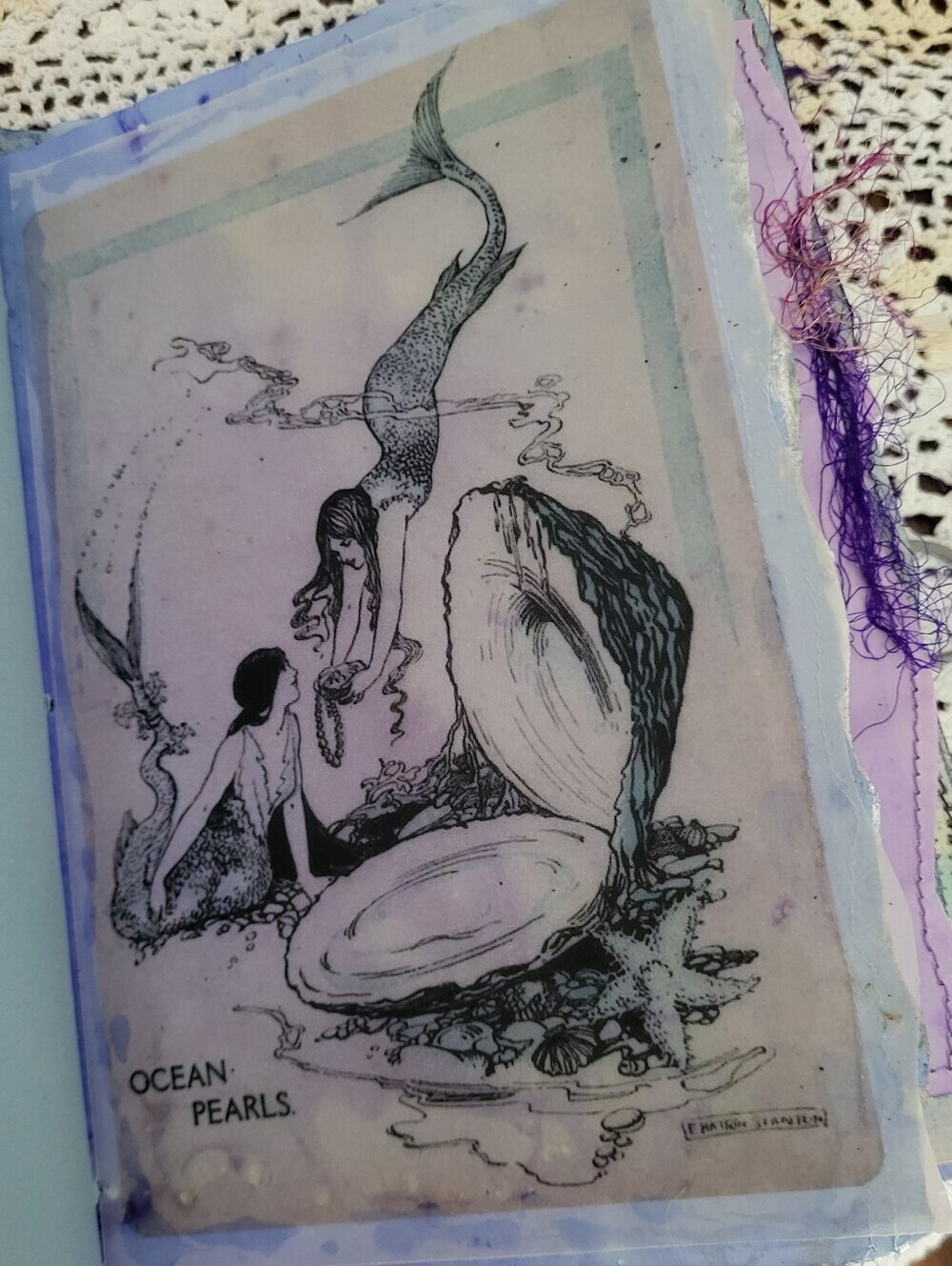 Mermaid Junk Journal - Picture 10 of 17